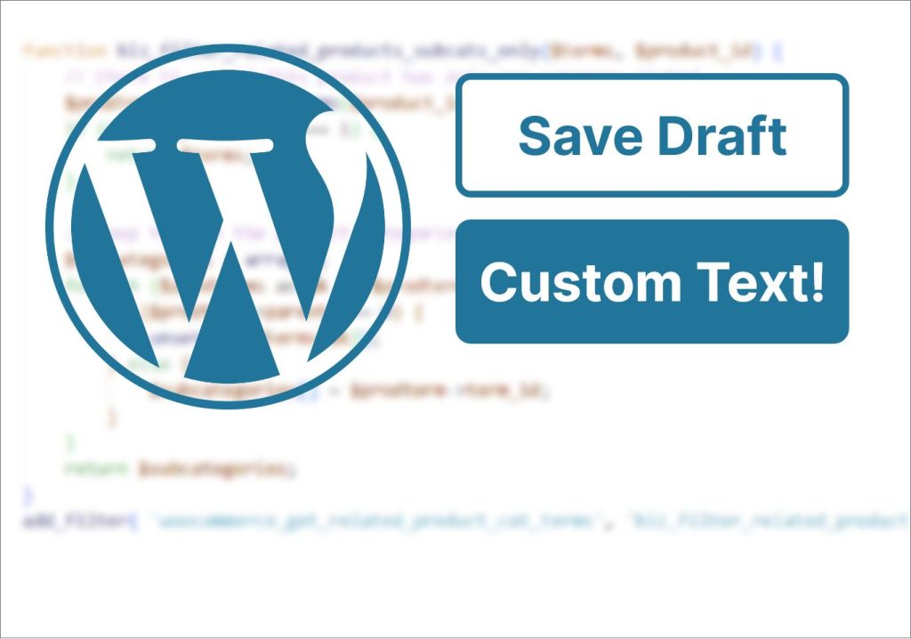 Custom Wordpress Submit Button