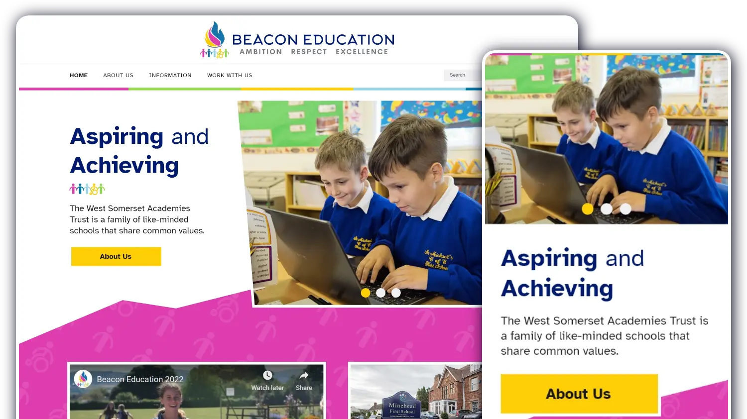 Beacon Education Website Development