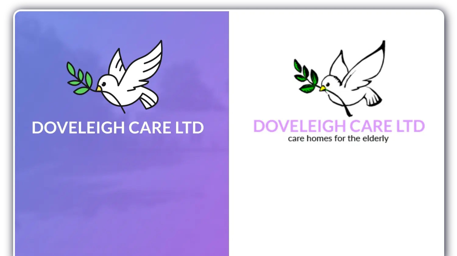 Doveleigh Care Ltd Logo Rebrand