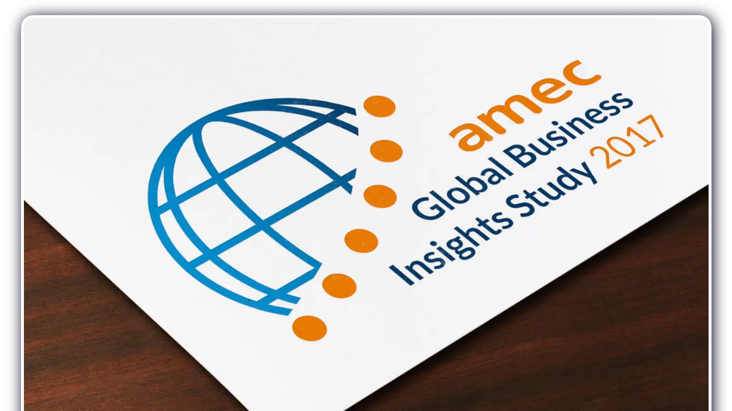 AMEC Global Business Insights Study - Logo by Blaze