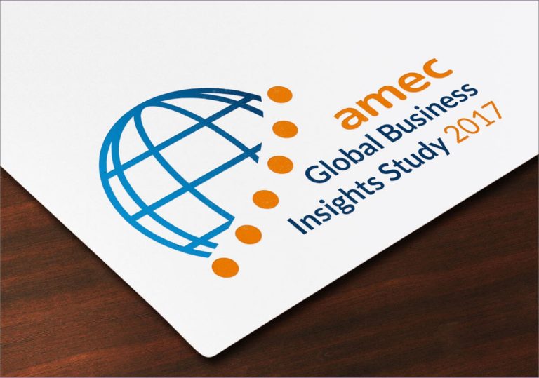 AMEC Global Business Insights Study - Logo by Blaze