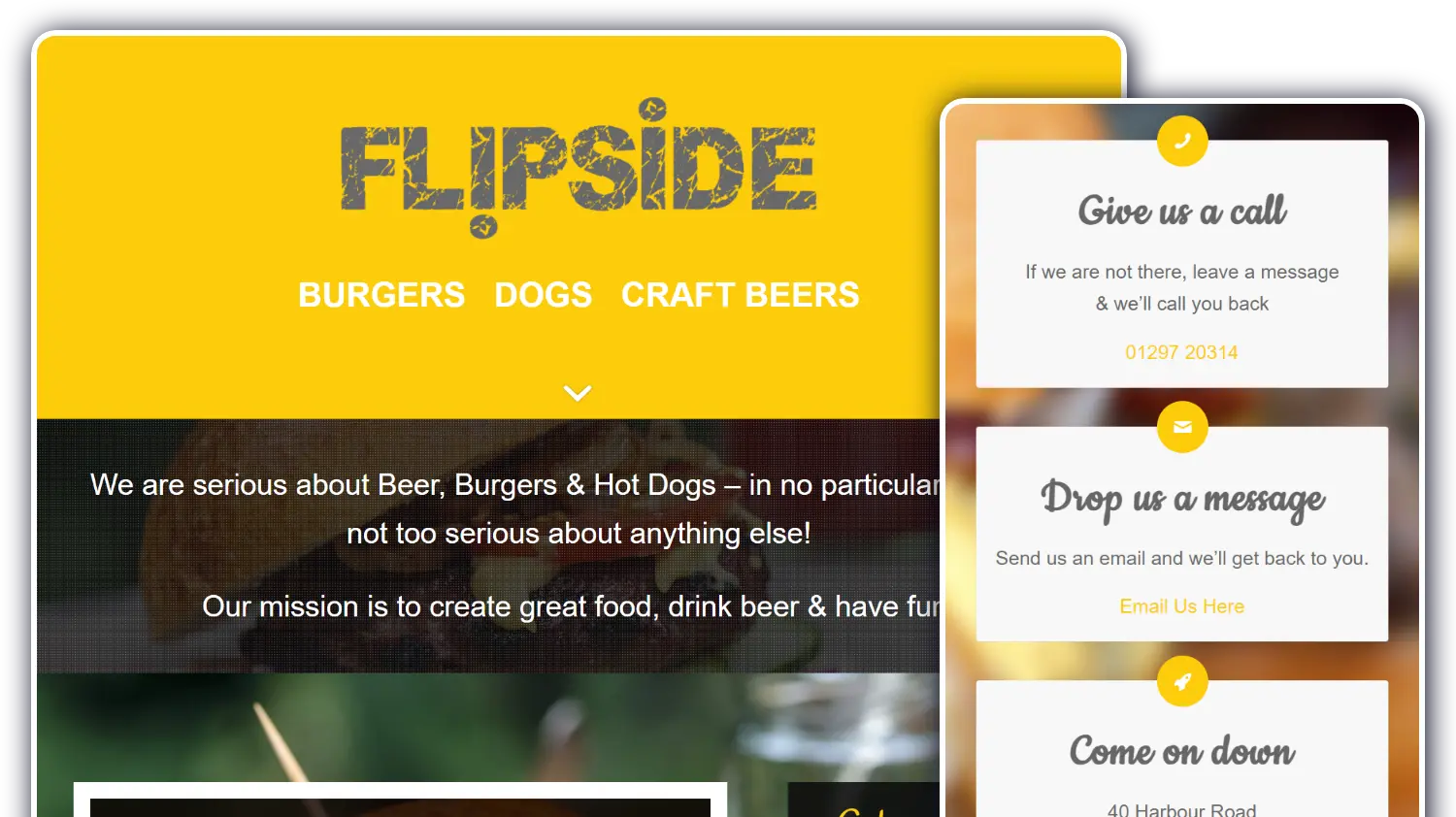 Flipside - Website by Blaze