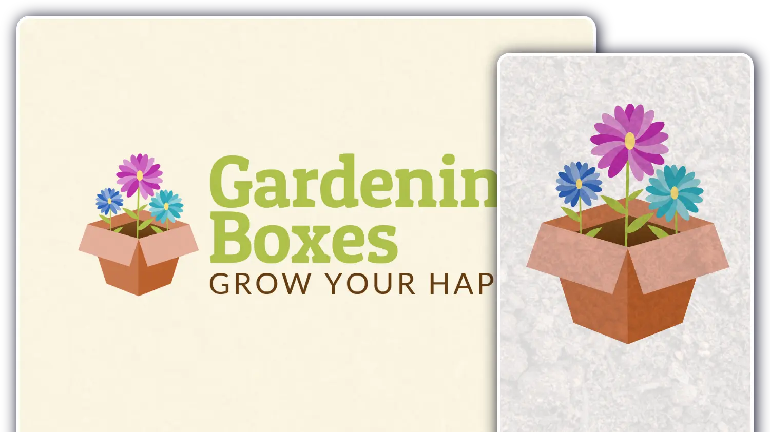 Gardening Boxes - Logo Design by Blaze Concepts