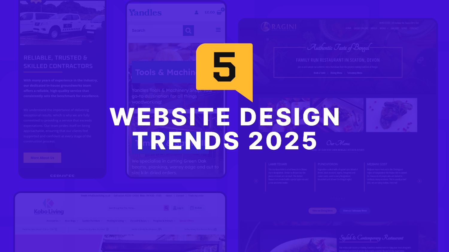 5 Website Design Trends in 2025